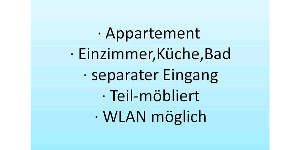 Etagenwohnung Bad Soden-Salmünster Salmünster - 1 Zimmer, 45 m&sup2;, 510&euro; | Angebot:25311613