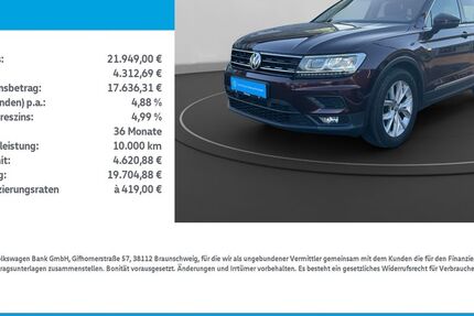 VW Tiguan 93.277 km 21.949 &euro; Nordhausen 99734