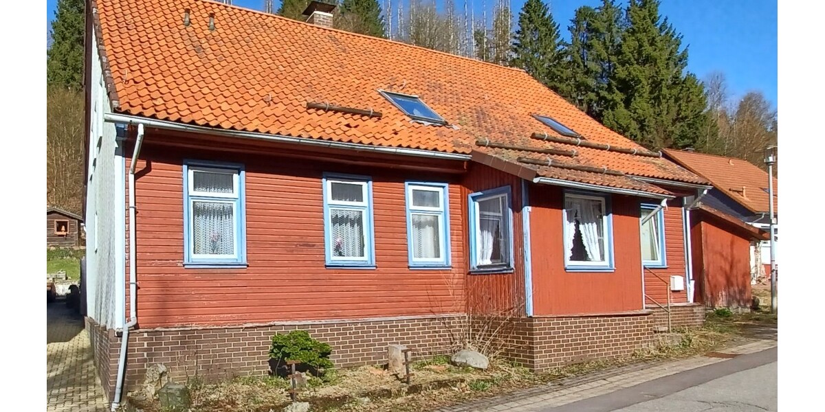 Gebotsverfahren: Einfamilienhaus in Sieber im Harz mit angrenzenden Mischwald - Einfamilienhaus Herzberg am Harz | Angebot:27248438