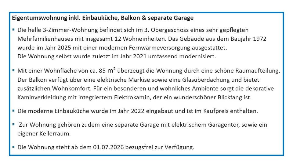 Etagenwohnung Schwetzingen - 3 Zimmer, 85 m&sup2;, 319.000&euro; | Angebot:26762741