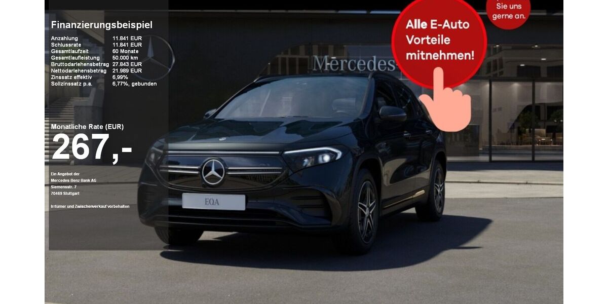 Mercedes-Benz EQA 15.150 km 33.830 &euro; Kiel 24109