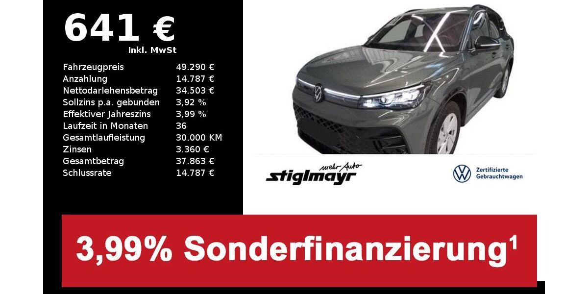 VW Tiguan 20.967 km 49.290 &euro; Pfaffenhofen/Ilm 85276