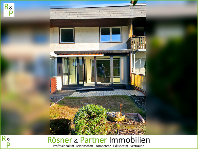 *Modernisiertes RMH – Wintergarten – gr. Garten – Garage - in ruhiger Lage von Hanau-Kl.-Auheim*