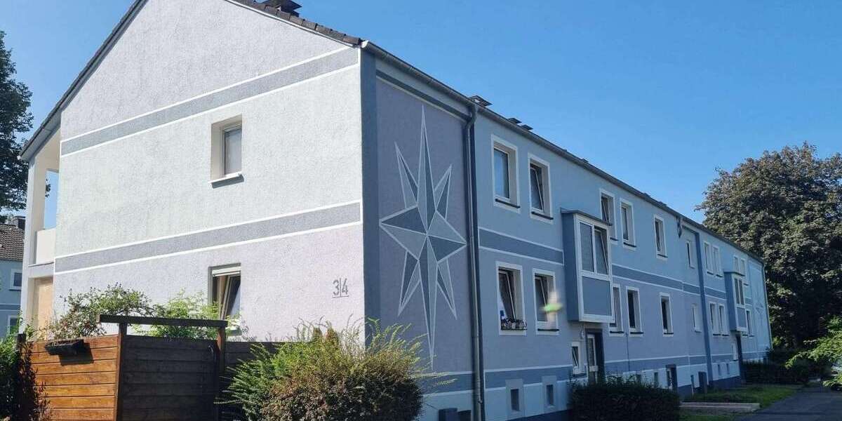 Etagenwohnung Bergkamen - 4 Zimmer, 73 m&sup2;, 639&euro; | Angebot:25997100