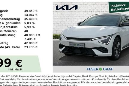 Kia EV6 9.450 km 49.450 € Nürnberg 90425