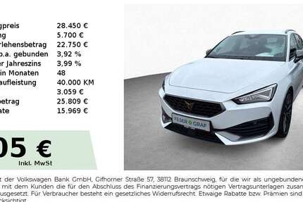 Cupra Leon 18.300 km 28.450 &euro; Schwabach 91126