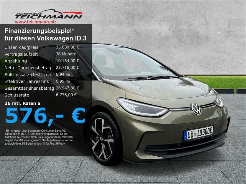 VW ID.3 19.000 km 33.880 € Todtnau 79674