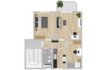 Etagenwohnung Strehla - 3 Zimmer, 59 m&sup2;, 351&euro; | Angebot:25057011