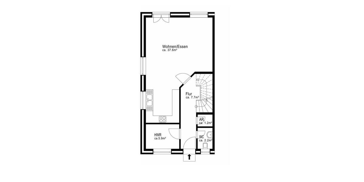 Reihenhaus Pinneberg - 6 Zimmer, 152 m&sup2;, 2.300&euro; | Angebot:23647033