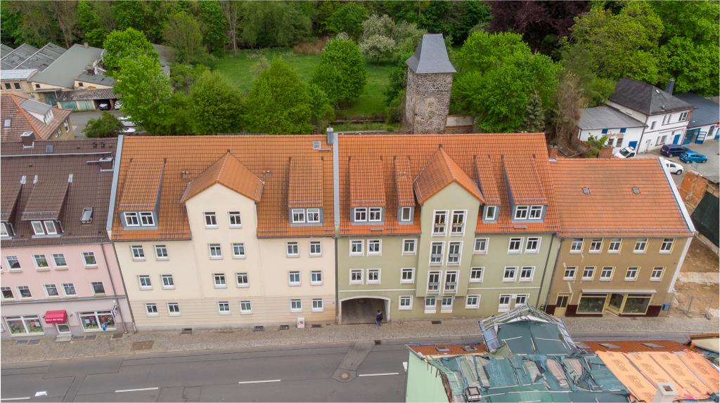 Barrierefreies Wohnen mit Aufzug im Zentrum von Weida! 3-Raum-Wohnung mit Balkon! - Etagenwohnung Weida | Angebot:26375615
