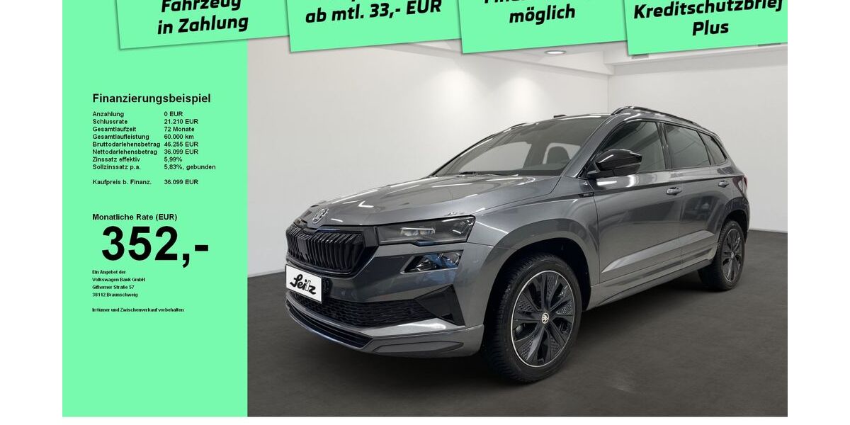 Skoda Karoq 22.885 km 35.948 &euro; Kempten 87439