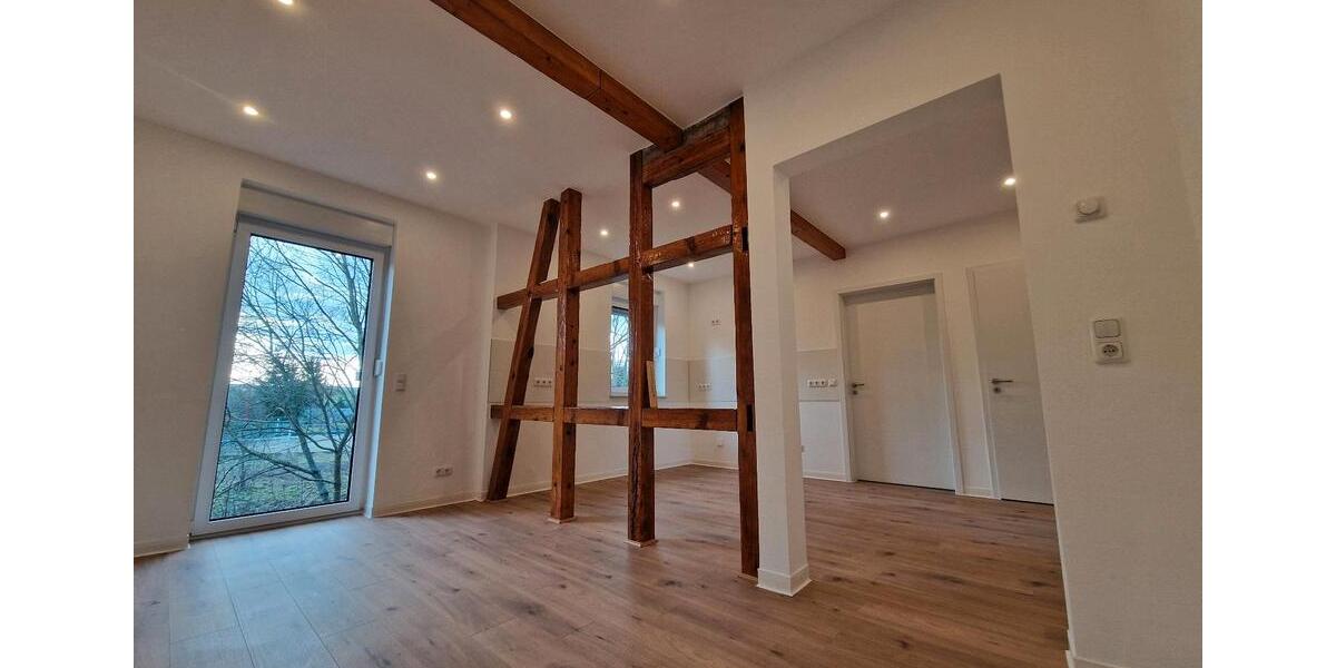 Erstbezug Große DG-Wohnung mit Kamin und Balkon 4 zimmer