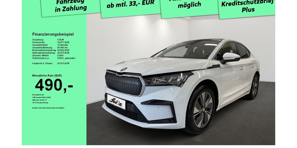 Skoda Enyaq 3.144 km 43.573 &euro; Kempten 87439