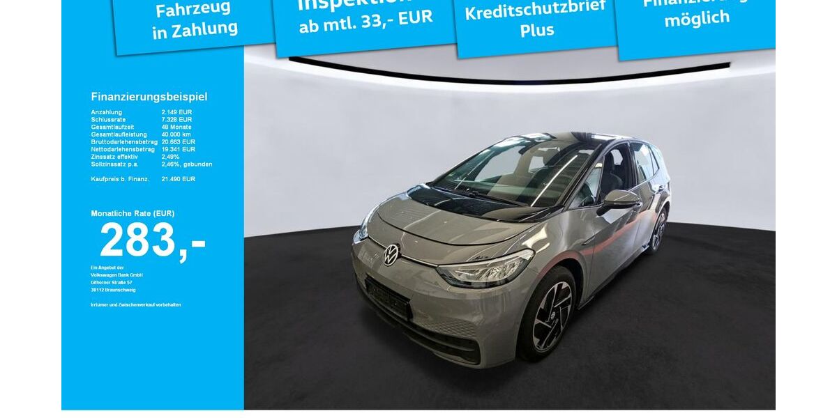 VW ID.3 82.400 km 21.490 &euro; Memmingen 87700