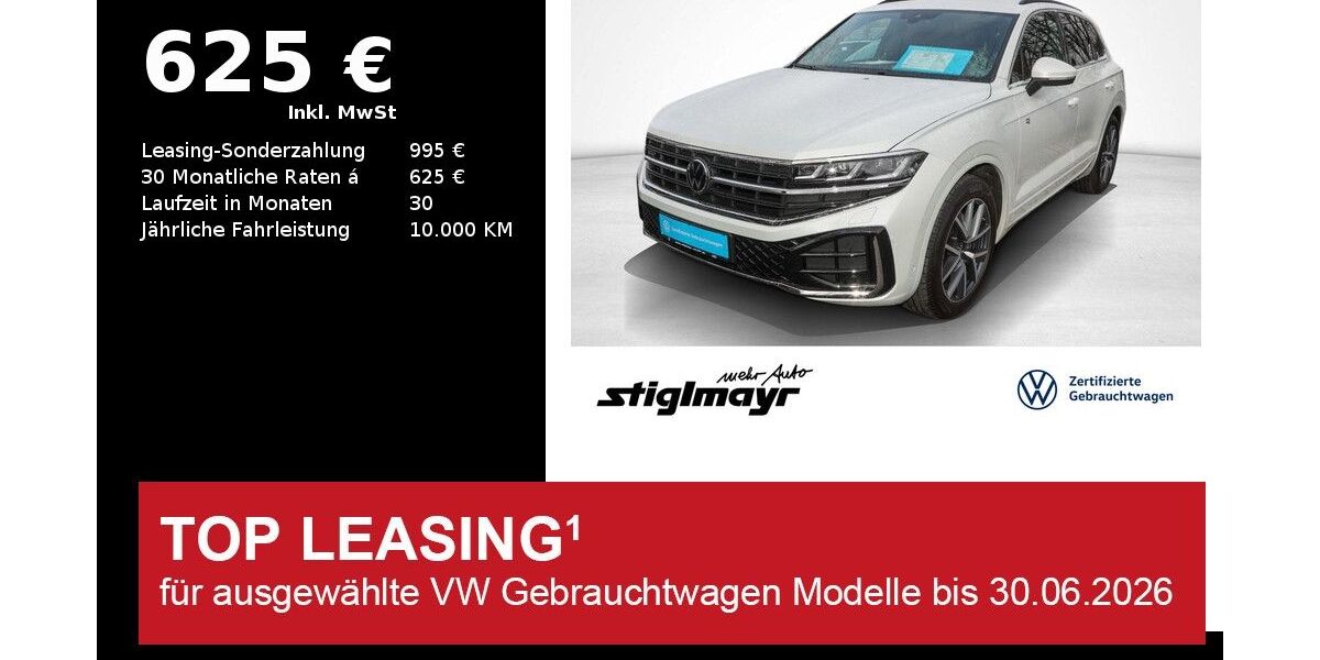 VW Touareg 7.527 km 65.820 &euro; Pfaffenhofen/Ilm 85276