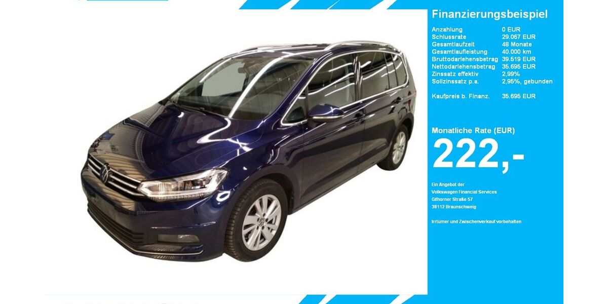 VW Touran 14.297 km 35.695 &euro; Gütersloh 33334
