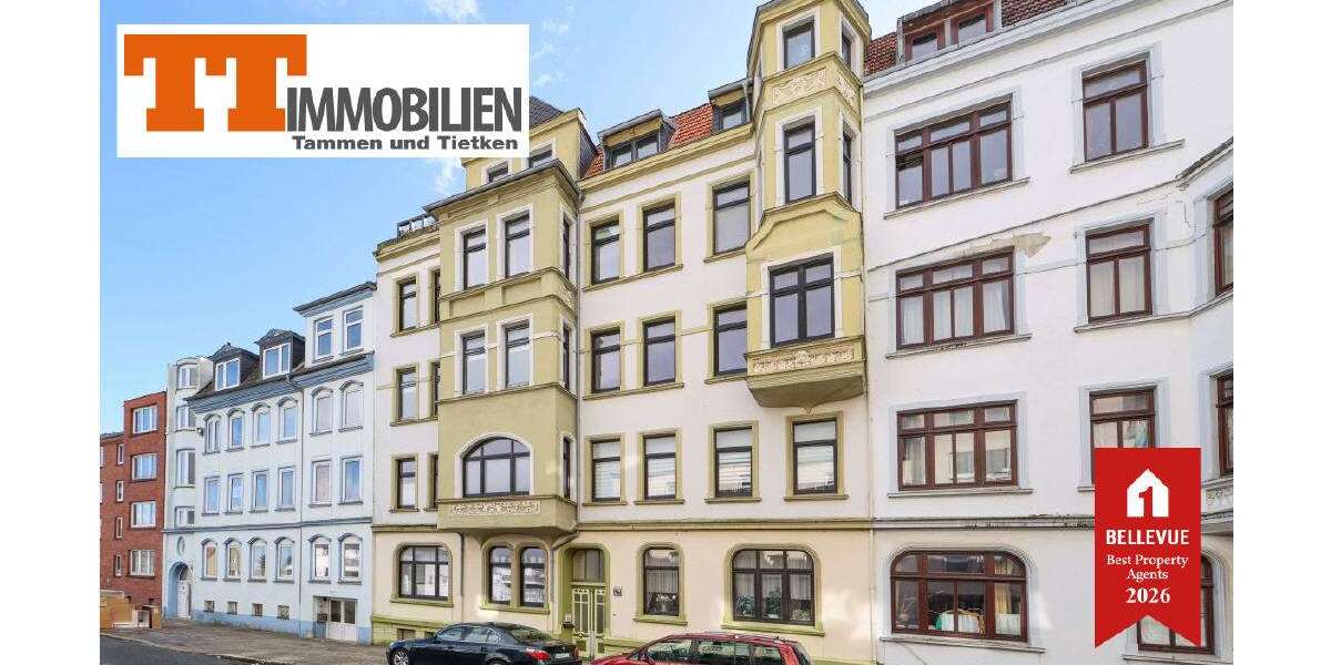 Etagenwohnung Wilhelmshaven-Heppens Heppens - 3 Zimmer, 76 m&sup2;, 99.000&euro; | Angebot:25972078