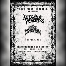 Heatwave + Pure Devotion 27.03.2026 Kulturhaus Stattbahnhof Schweinfurt