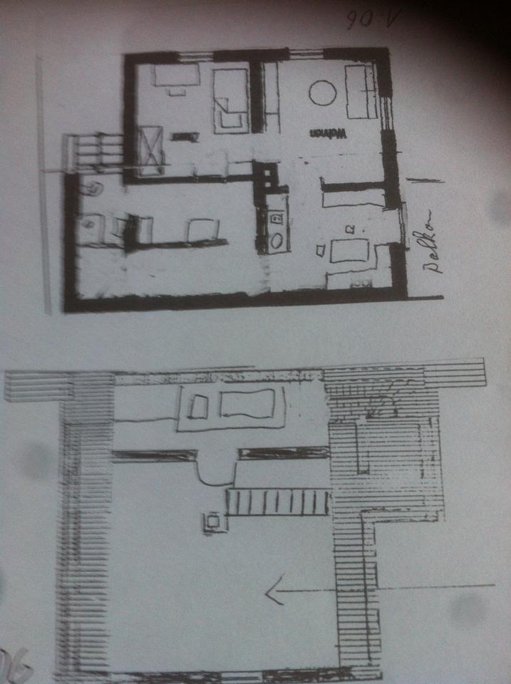 Mü Denning.Kleines älteres Stadthaus DHH 2 WHG EG1. StockDG