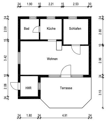 Bungalow Spreenhagen - 2 Zimmer, 40 m&sup2;, 1.150&euro; | Angebot:25642045