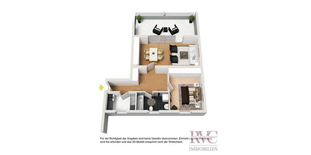 Etagenwohnung Ainring / Mitterfelden Perach - 2 Zimmer, 73 m&sup2;, 245.000&euro; | Angebot:25774959