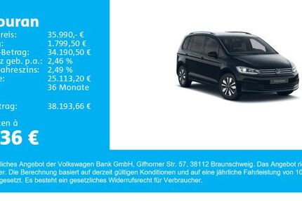 VW Touran 18.800 km 35.690 &euro; Gersthofen 86368