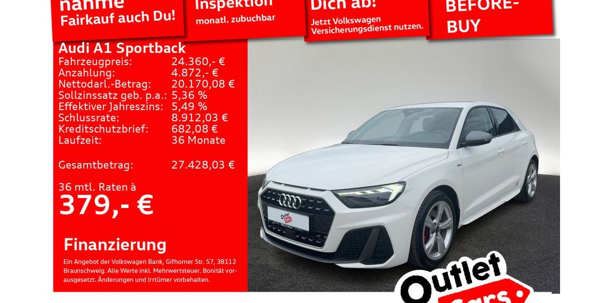Audi A1 63.642 km 24.360 &euro; Senden 89250