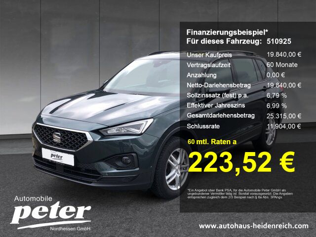 Seat Tarraco 118.853 km 19.840 &euro; Witzenhausen 37213