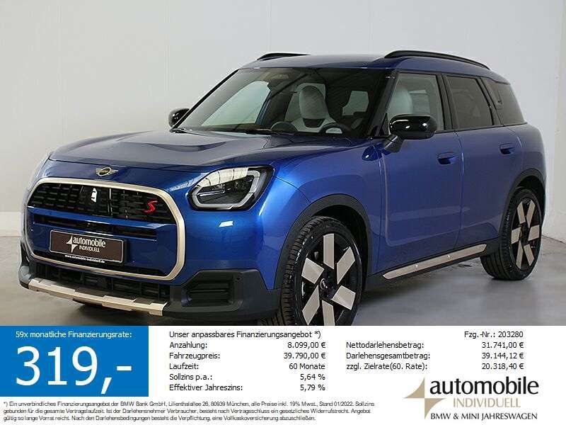 Mini Cooper S Countryman 10.100 km 37.740 € Paderborn 33100