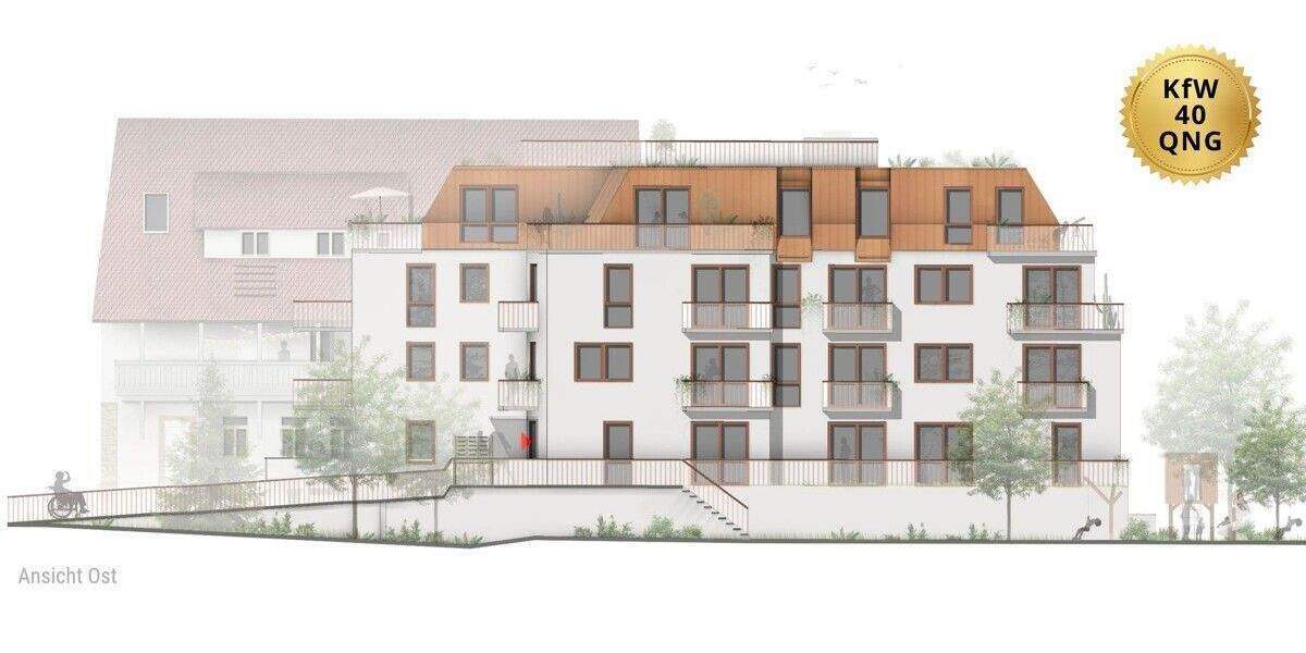 Etagenwohnung Asperg - 2 Zimmer, 37 m&sup2;, 252.900&euro; | Angebot:25915530