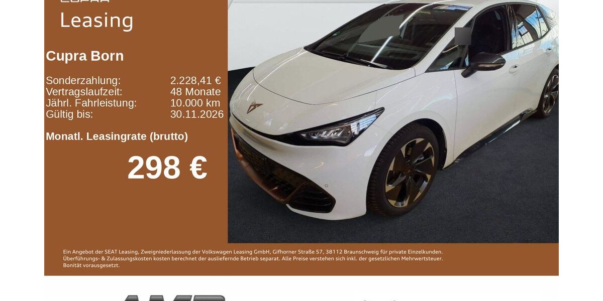 Cupra Born 13.840 km 34.780 &euro; Borna 04552