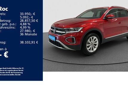 VW T-Roc 9.517 km 33.950 € Aalen 73431