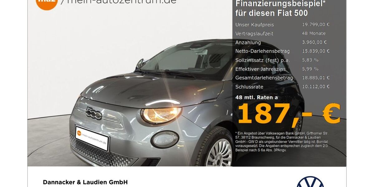Fiat 500e 15.134 km 19.799 &euro; Lüneburg 21337