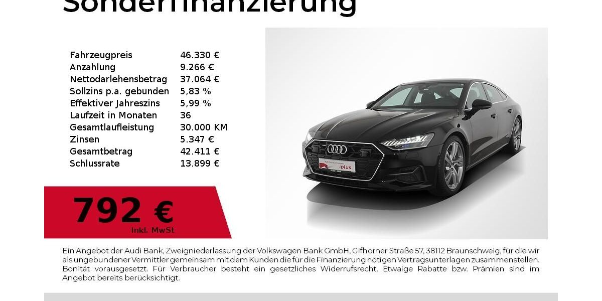 Audi A7 21.200 km 46.330 &euro; Nürnberg 90441