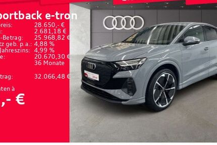 Audi Q4 e-tron 30.908 km 28.650 € Frankfurt am Main 60326