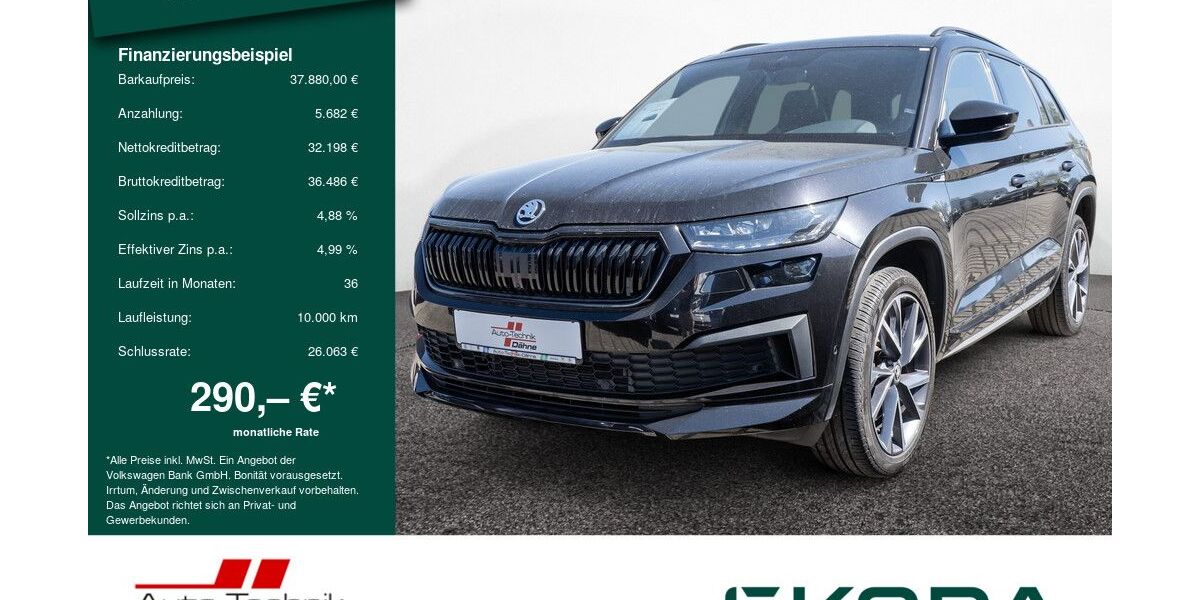 Skoda Kodiaq 60.937 km 37.880 &euro; Wittenberge 19322