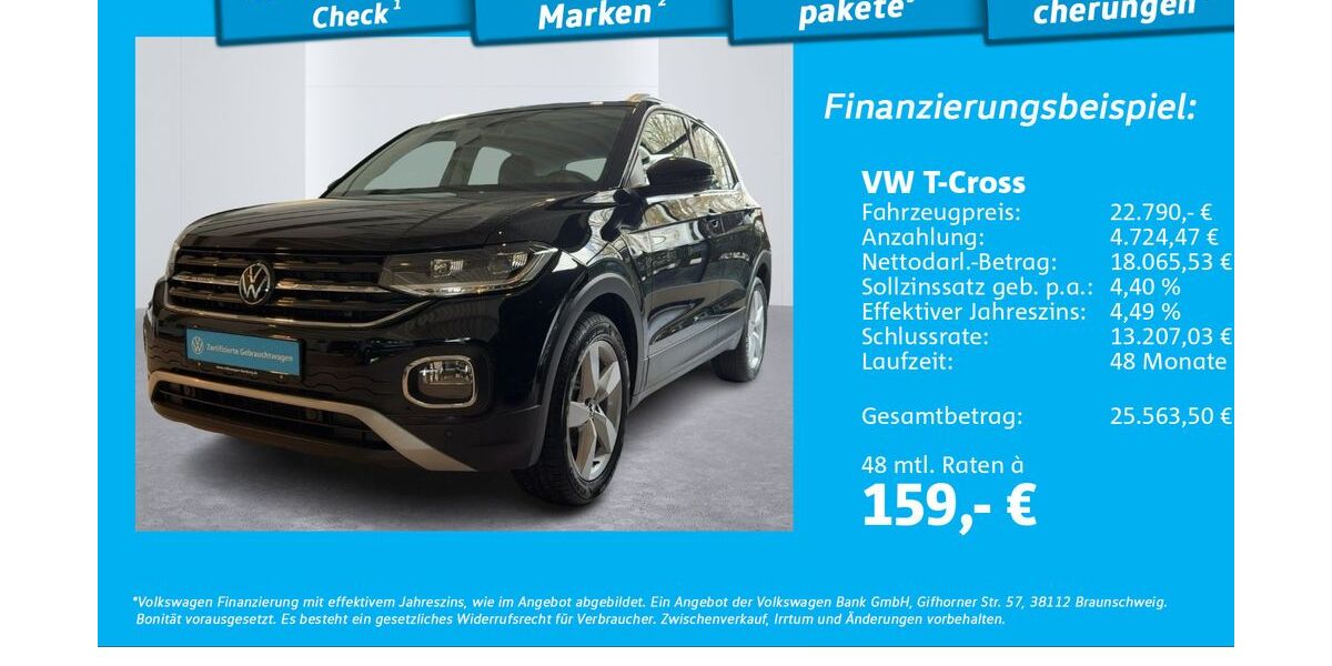 VW T-Cross 37.866 km 22.790 &euro; Glinde 21509