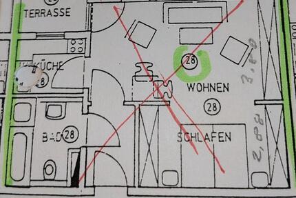 Einraumwohnung in Seniorenwohnanlage zimmer