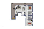 Exklusives Penthouse mit Alpenblick – stilvolles Wohnen nahe Salzburg - inkl. Einbauküche - Etagenwohnung Freilassing Freilassing | Angebot:27288484