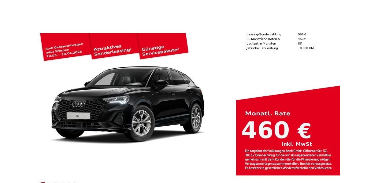 Audi Q3 27.640 km 44.680 &euro; Bielefeld 33609