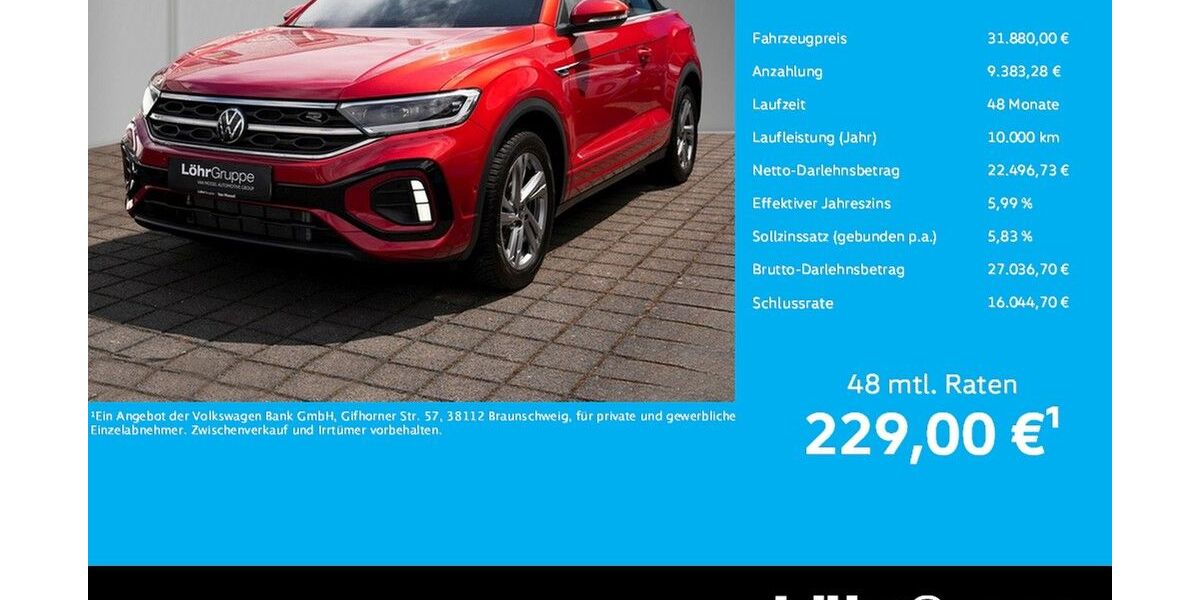 VW T-Roc 14.678 km 29.980 &euro; Neuwied 56564