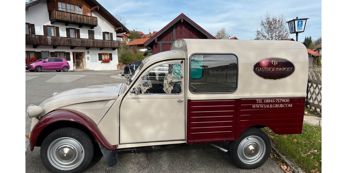 Citroen 2 CV 85.000 km 16.500 &euro; Saulgrub 82442
