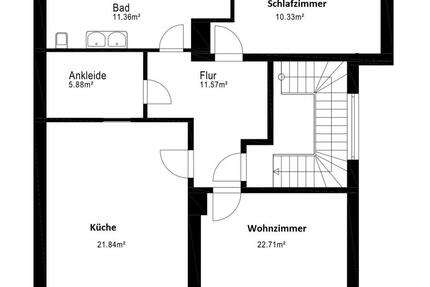 2-ZKB-Wohnung, Nähe Prinz-Carl-Anlage, ca. 81 m² 2 zimmer