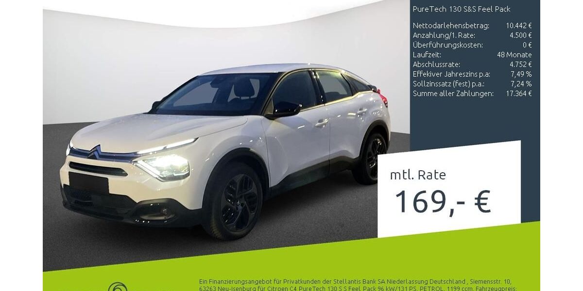 Citroen C4 14.589 km 14.370 &euro; Bocholt 46395