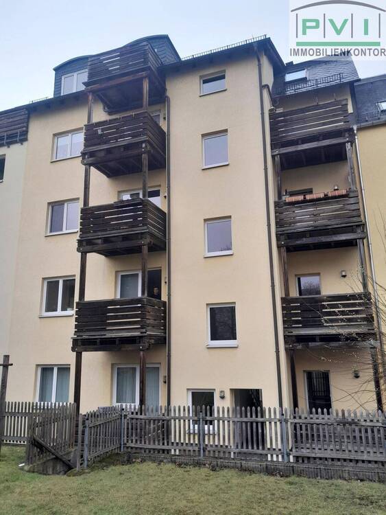 RESERVIERT - 1,5-Raum-Wohnung mit Balkon in Aue - Zellerberg