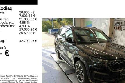 Skoda Kodiaq 65.100 km 38.930 € Feldkirchen/Westerham 83620