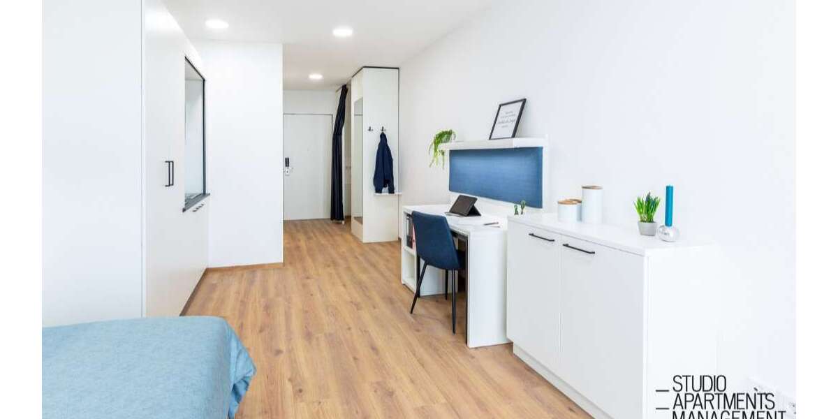 Etagenwohnung Ingolstadt Konradviertel - 1 Zimmer, 29 m&sup2;, 560&euro; | Angebot:25340889