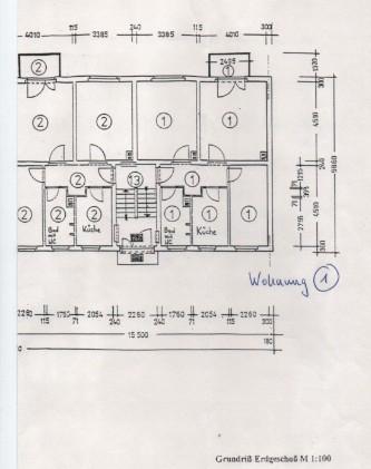 Hochparterre Wittenberg Lutherstadt - 3 Zimmer, 61 m&sup2;, 90.500&euro; | Angebot:25966264
