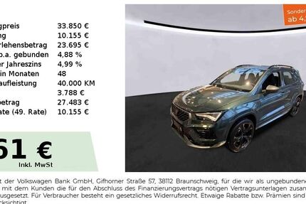 Cupra Ateca 11.950 km 33.850 &euro; Nürnberg 90441