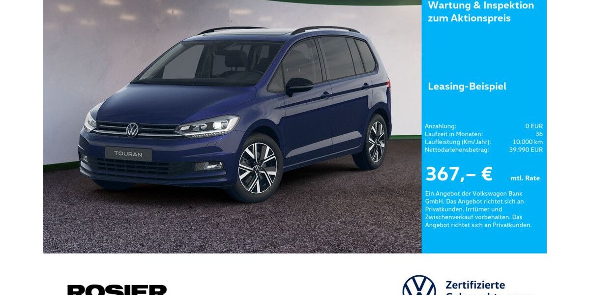 VW Touran 9.594 km 39.990 &euro; Menden 58706
